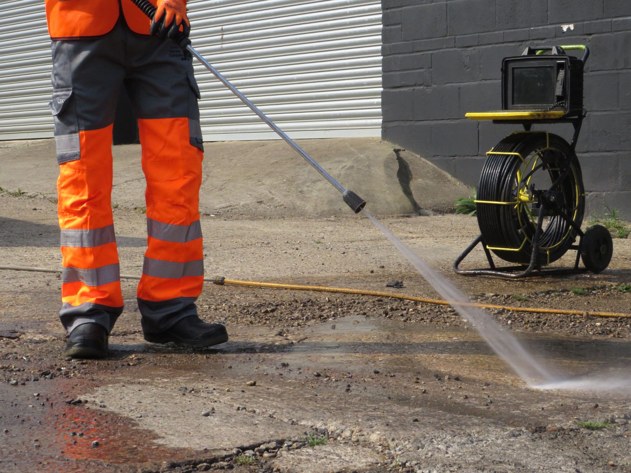 CCTV drain surveys (107) Sewer pipe inspection in Hackney