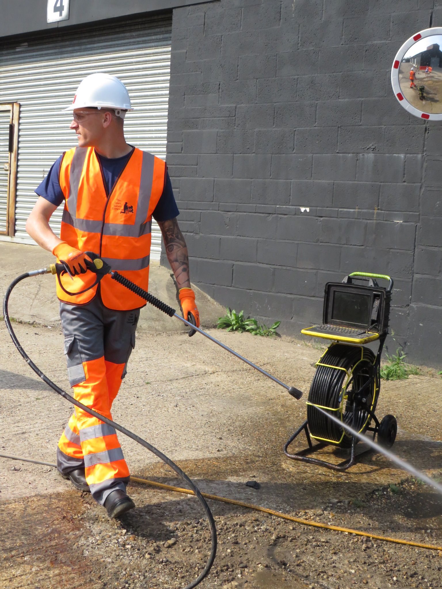 Sewer pipe inspection in Cambridge